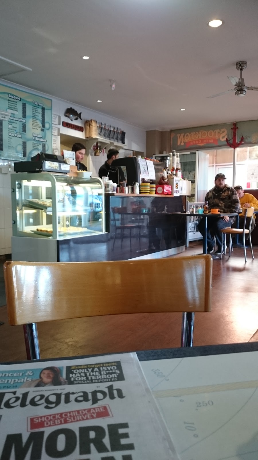Stockton Bite Cafe | 53 Mitchell St, Stockton NSW 2295, Australia | Phone: (02) 4928 2992