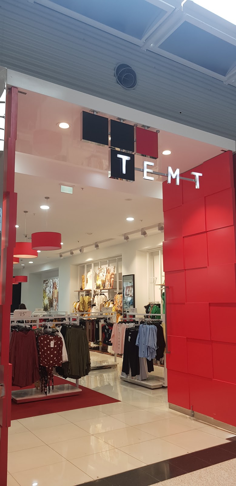 TEMT | clothing store | Shop L11/12 Campbelltown Mall, 271 Queen St, Campbelltown NSW 2560, Australia | 0246279119 OR +61 2 4627 9119