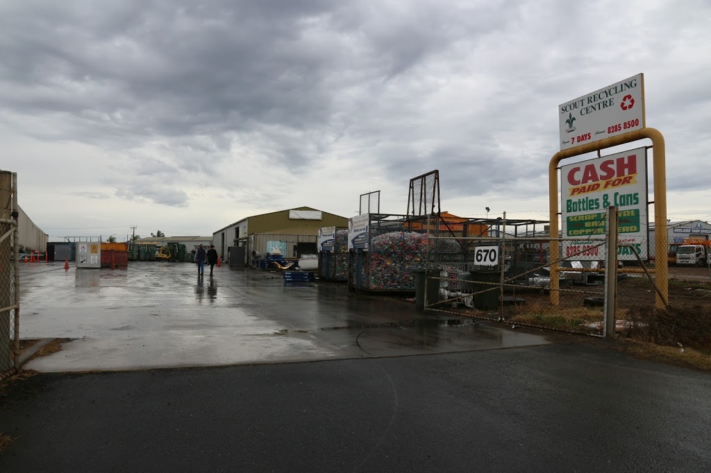 Scout Recycling Centre |  | 670 Port Wakefield Rd, Green Fields SA 5107, Australia | 0882858500 OR +61 8 8285 8500