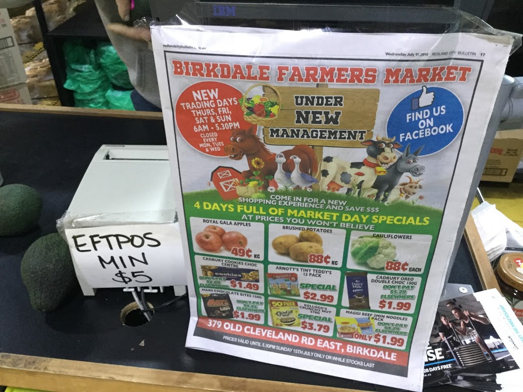 Birkdale Farmers Market | store | Birkdale QLD 4159, Australia | 0738226175 OR +61 7 3822 6175