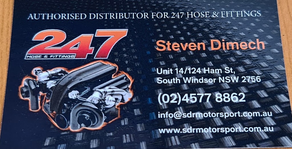 247 Hose & Fittings South Windsor | Unit 14/124 Ham St, South Windsor NSW 2756, Australia | Phone: (02) 4577 8862