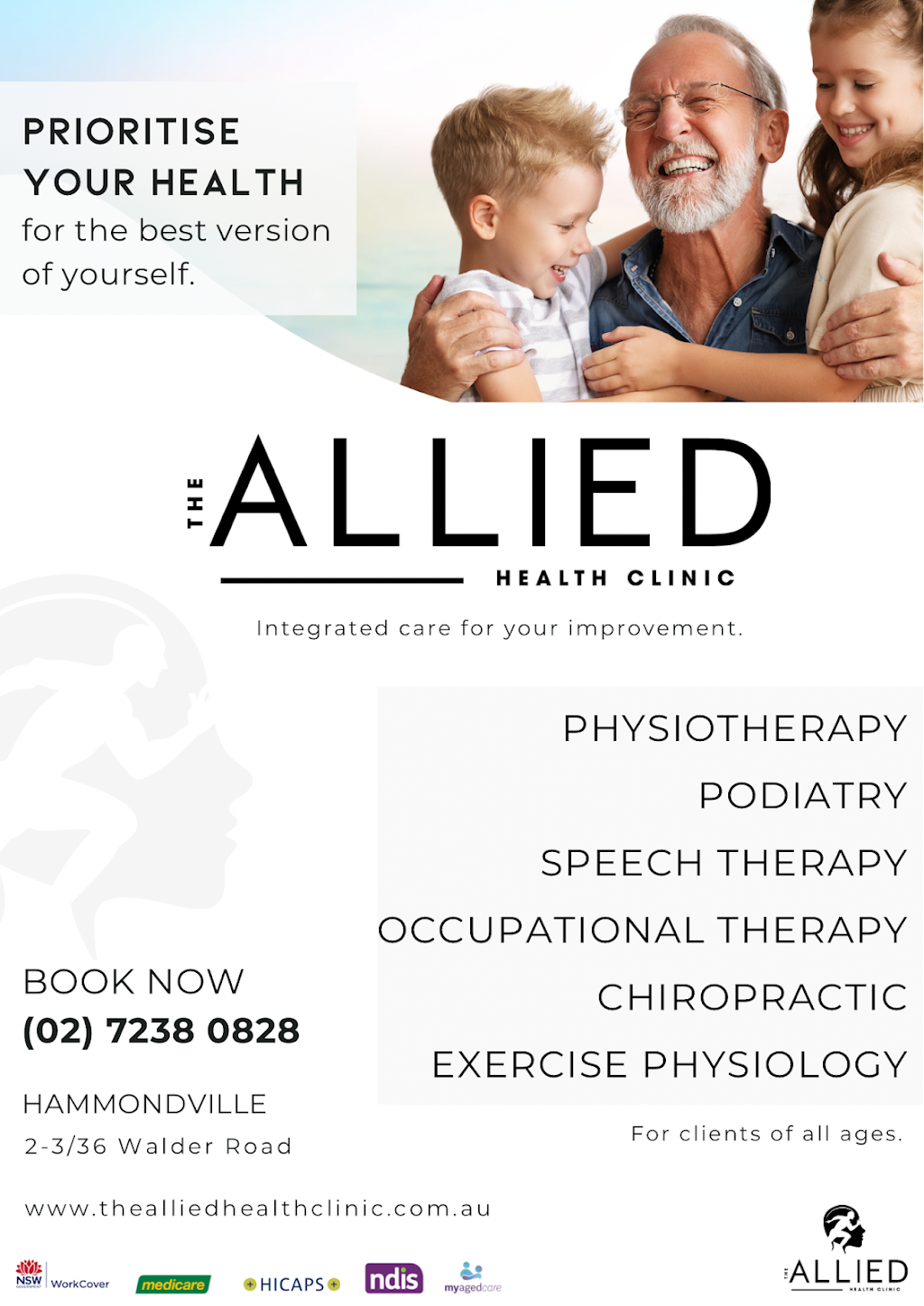 The Allied Health Clinic | 2-3/36 Walder Rd, Hammondville NSW 2170, Australia | Phone: (02) 7238 0828