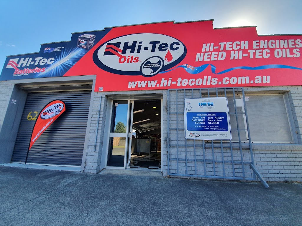 Illawarra Engineering Services - Hi-Tec Oils & Batteries | 60 Marshall St, Dapto NSW 2530, Australia | Phone: (02) 4260 8919