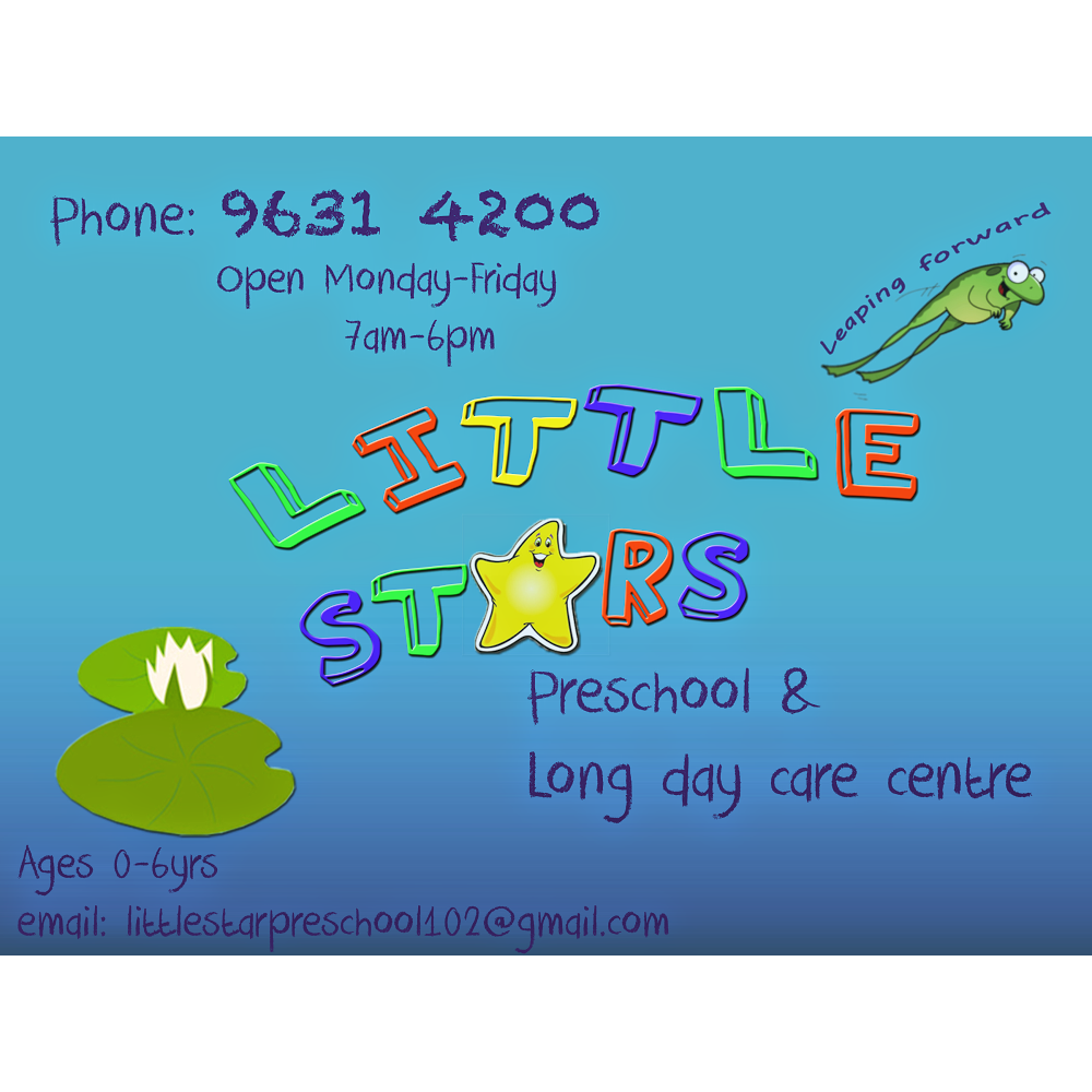Little Stars childcare centre | school | 102 Metella Rd, Toongabbie NSW 2146, Australia | 0296314200 OR +61 2 9631 4200