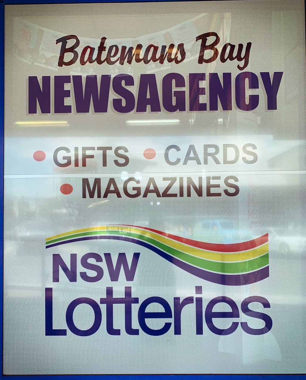 Batemans Bay Newsagency | book store | 7/1A Orient St, Batemans Bay NSW 2536, Australia | 0244727740 OR +61 2 4472 7740