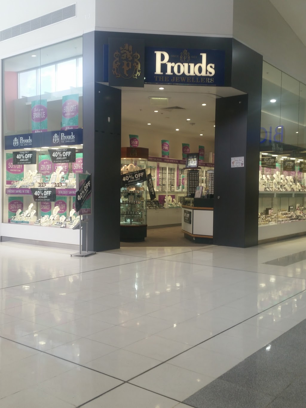 Prouds the Jewellers | SH T13 Market Place, Emerald QLD 4720, Australia | Phone: (07) 4982 3800