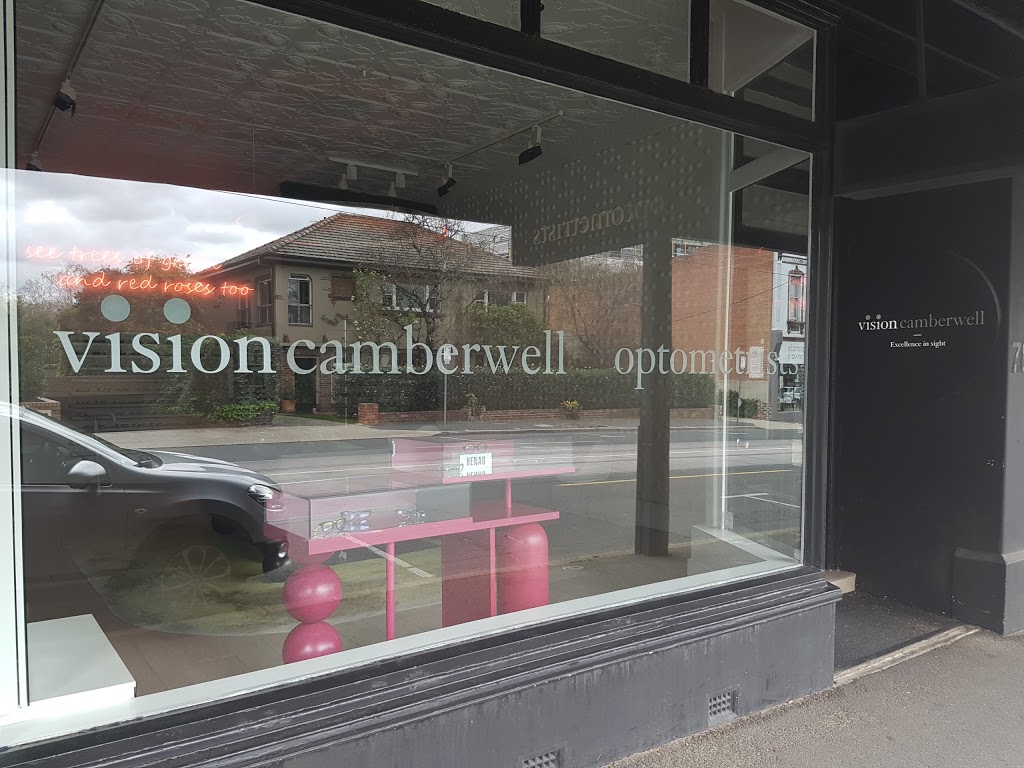 Vision Camberwell Optometrists | health | 784 Burke Rd, Camberwell VIC 3124, Australia | 0398825666 OR +61 3 9882 5666
