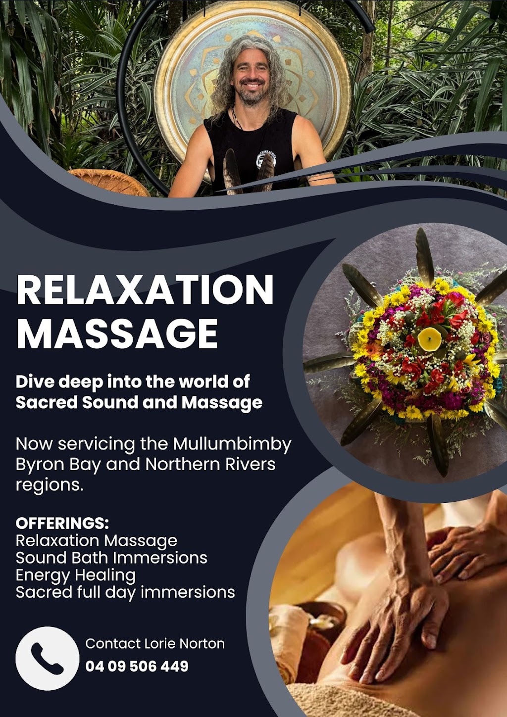 Sacred Hands Massage | 388 Main Arm Rd, Mullumbimby NSW 2482, Australia | Phone: 0409 506 449