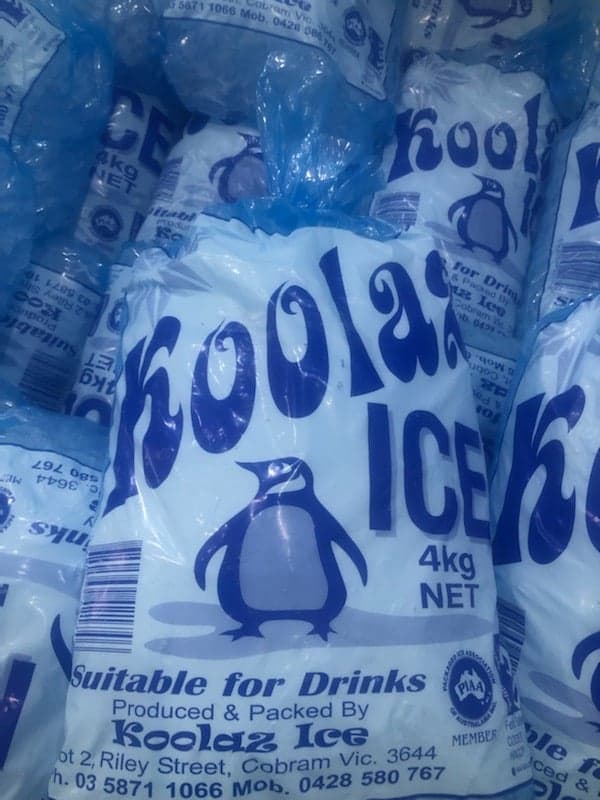 Koolaz Ice | 2 Riley St, Cobram VIC 3644, Australia | Phone: 0428 580 767