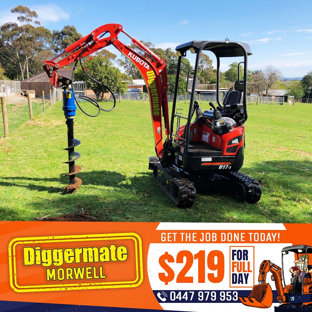 Diggermate Mini Excavator Hire Morwell | general contractor | 76 Old Melbourne Rd, Maryvale VIC 3840, Australia | 0447979953 OR +61 447 979 953