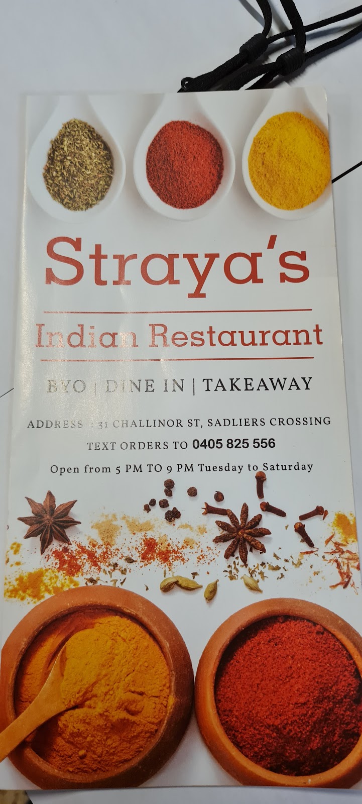 STRAYAS Indian restaurant | 31 Challinor St, Sadliers Crossing QLD 4305, Australia | Phone: 0405 825 556
