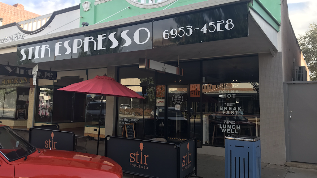 Stir Espresso | cafe | 121 Pine Ave, Leeton NSW 2705, Australia | 0269534528 OR +61 2 6953 4528