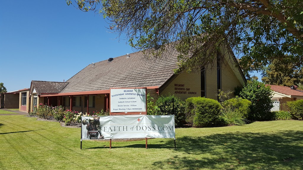 Belmont Seventh-Day Adventist Church | church | 6 Paterson Rd, Kewdale WA 6105, Australia