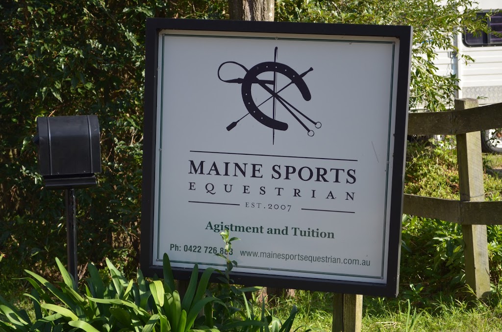Maine Sports Equestrian | 52b Cooyong Rd, Terrey Hills NSW 2084, Australia | Phone: 0422 726 883