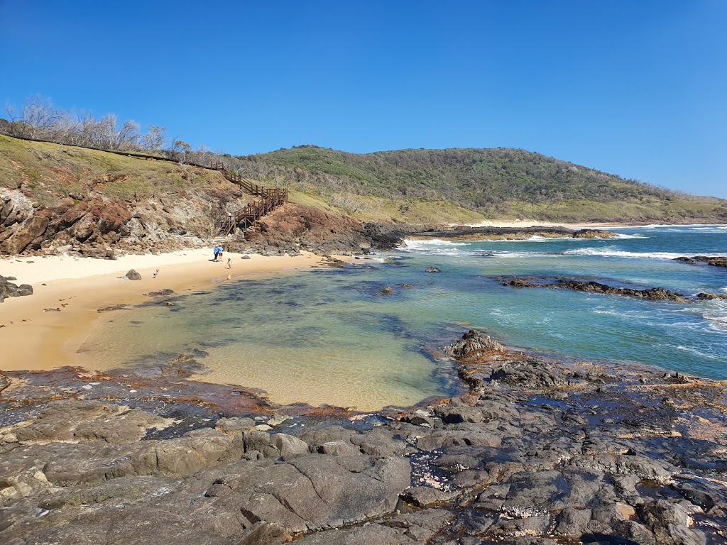 Champagne Pools | natural feature | Champagne Pools, Waddy Point Bypass, Fraser Island QLD 4581, Australia | 137468 OR +61 137468