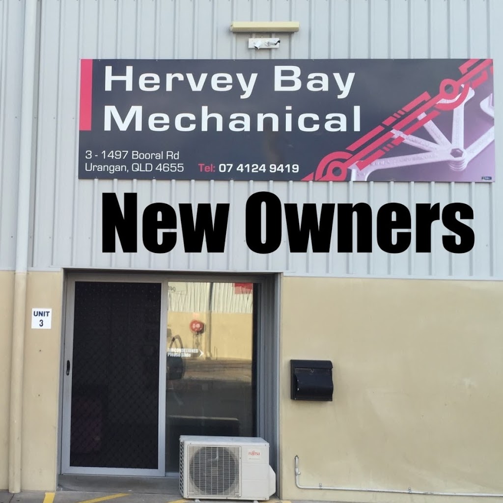 Hervey Bay Mechanical | car repair | 3/1497 Booral Rd, Urangan QLD 4655, Australia | 0741249419 OR +61 7 4124 9419