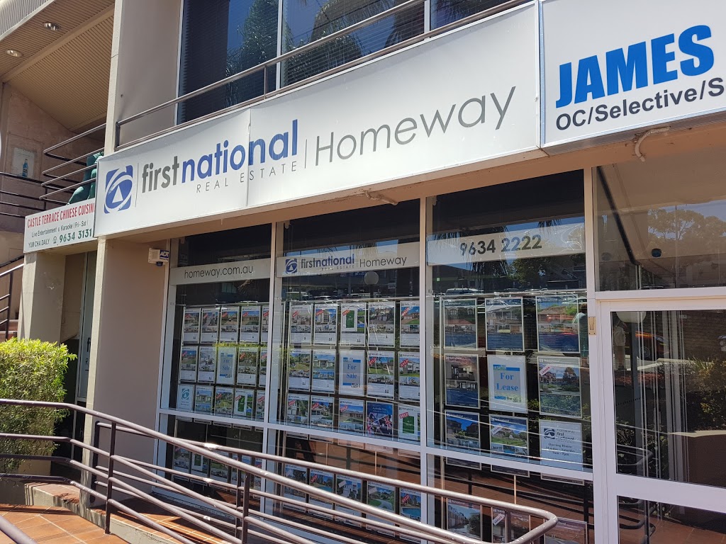 First National Real Estate Homeway (Castle Hill) | real estate agency | 1/19-21 Terminus St, Castle Hill NSW 2154, Australia | 0296342222 OR +61 2 9634 2222