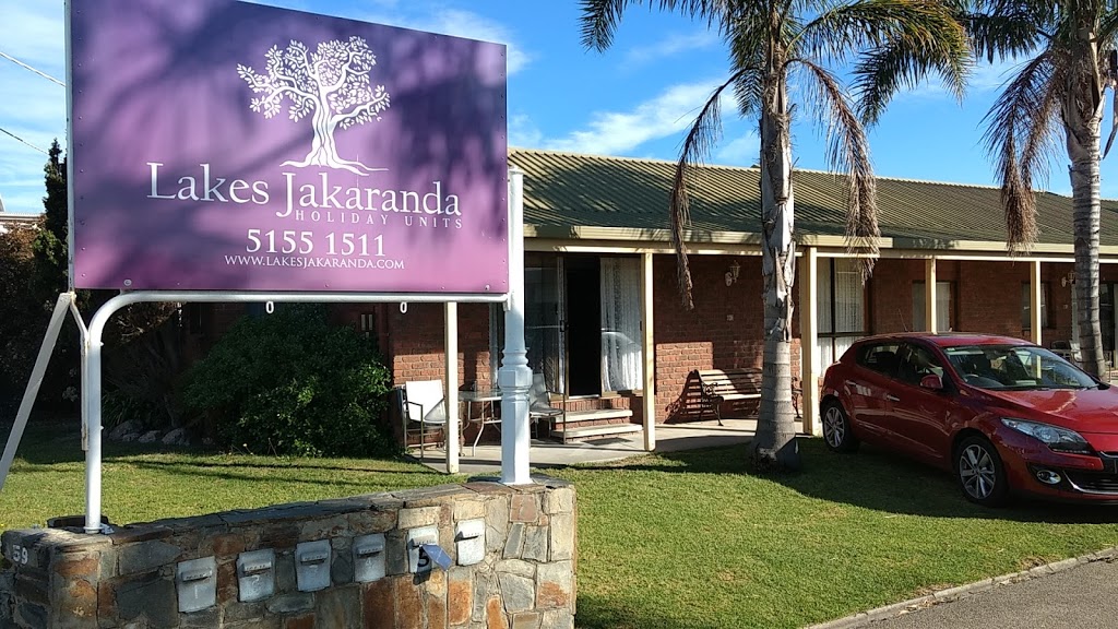 Lakes Jakaranda Holiday Units | lodging | 59 Church St, Lakes Entrance VIC 3909, Australia | 0351551511 OR +61 3 5155 1511