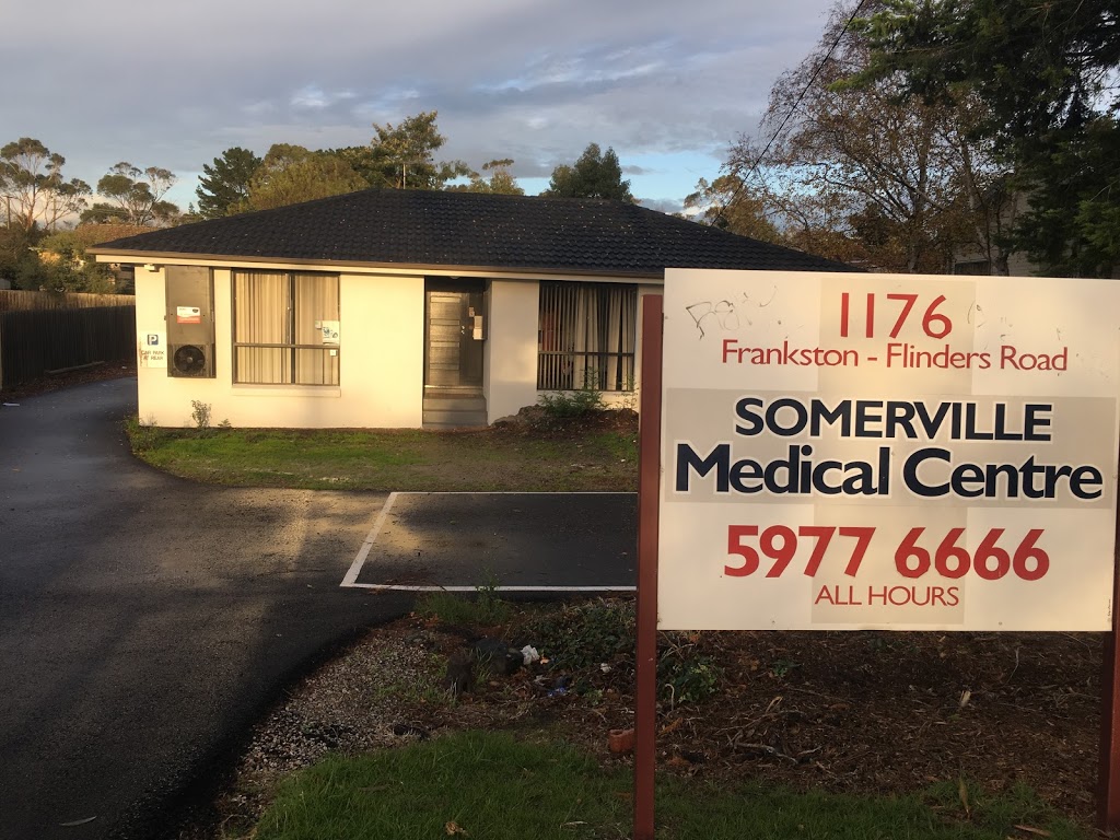 Somerville Medical Centre | 1176 Frankston - Flinders Rd, Somerville VIC 3912, Australia | Phone: (03) 5977 6666