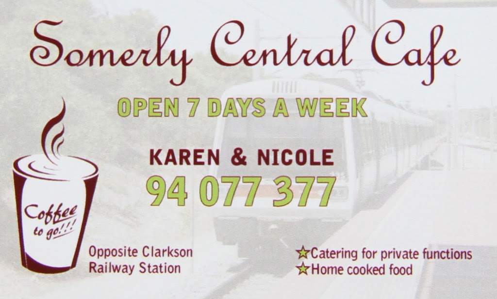 Somerly Central Cafe | cafe | 310 Ocean Keys Blvd, Perth WA 6030, Australia | 0894077377 OR +61 8 9407 7377