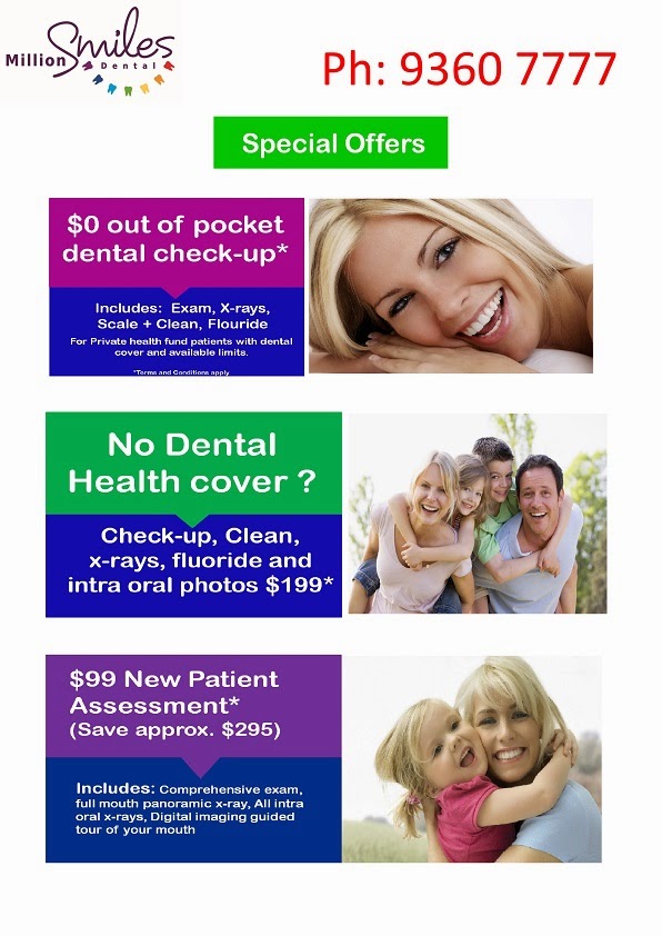 Million Smiles Dental | 50/1 Central Ave, Altona Meadows VIC 3028, Australia | Phone: (03) 9360 7777