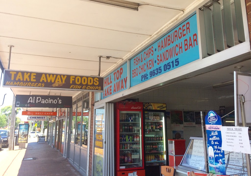 Hilltop Fastfood Takeaway | meal takeaway | 10F Hilltop Rd, Merrylands NSW 2160, Australia | 0296350515 OR +61 2 9635 0515