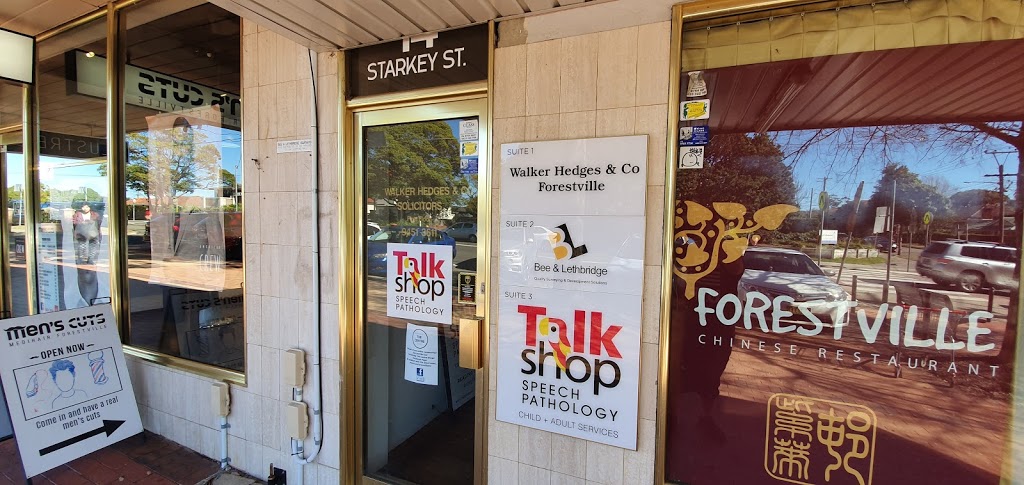 Talkshop Speech Pathology (formerly The SPEECH Centre Forestvill | 3/14 Starkey St, Forestville NSW 2087, Australia | Phone: (02) 8068 0571