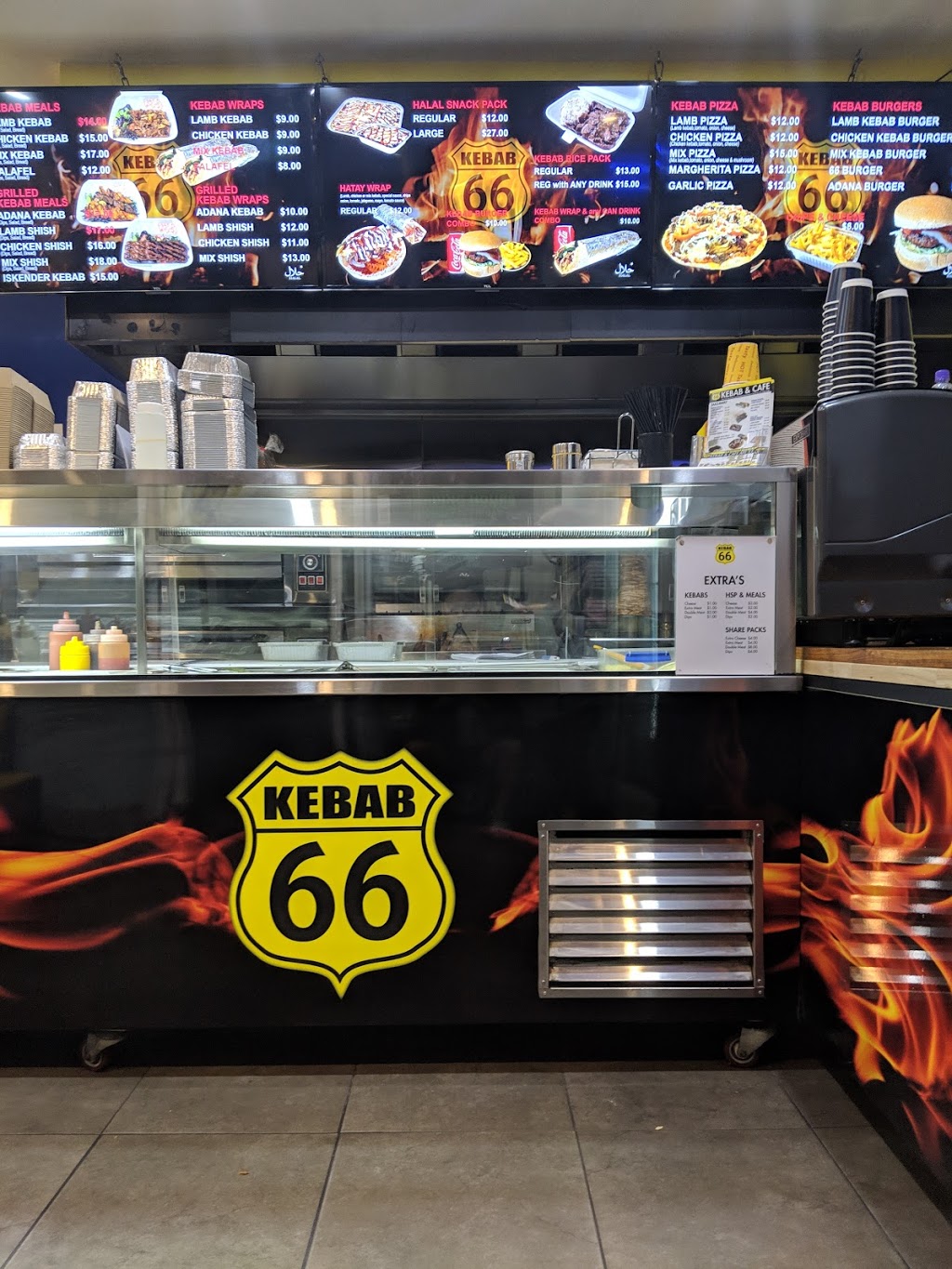 Kebab 66 Somerton | restaurant | 132 Somerton Rd, Somerton VIC 3062, Australia | 0393080380 OR +61 3 9308 0380