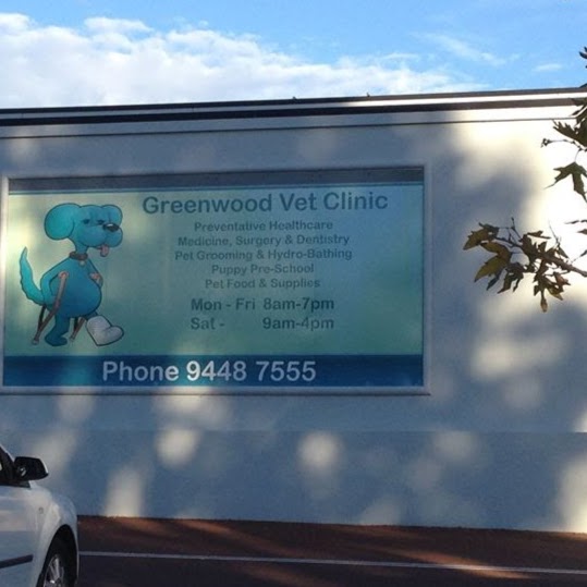 Greenwood Veterinary Clinic | veterinary care | Greenwood Village Shopping Centre, 10/18 Calectasia St, Greenwood WA 6024, Australia | 0894487555 OR +61 8 9448 7555