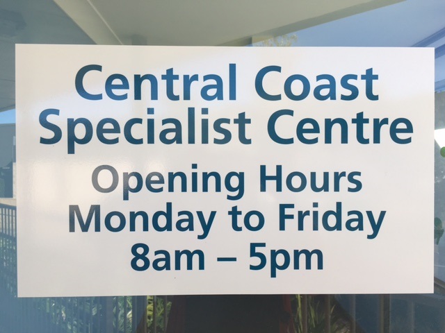 Central Coast Specialist Centre | doctor | Demountable, 1 Holden St, Gosford NSW 2250, Australia | 0243205600 OR +61 2 4320 5600