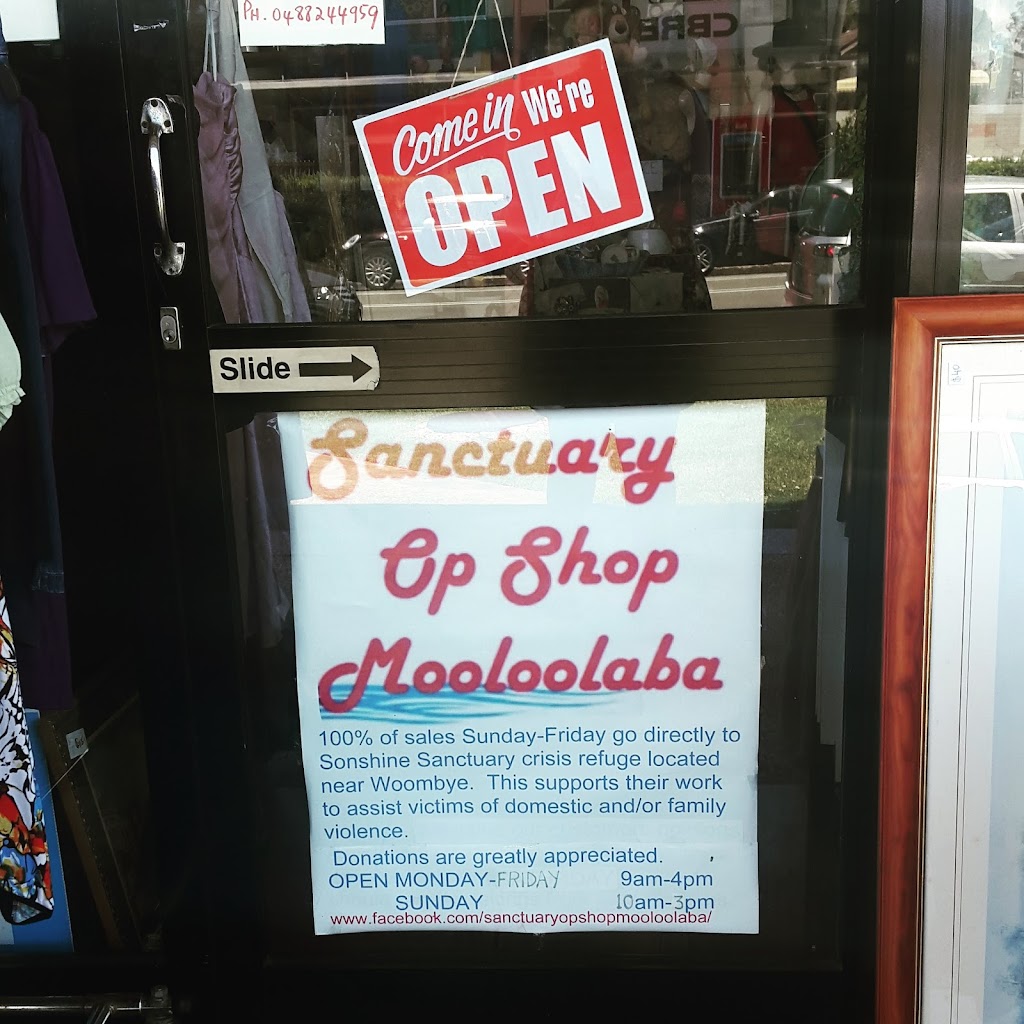 Sanctuary Op Shop Mooloolaba | 3 Tarcoola Ave, Mooloolaba QLD 4557, Australia | Phone: 0490 500 222