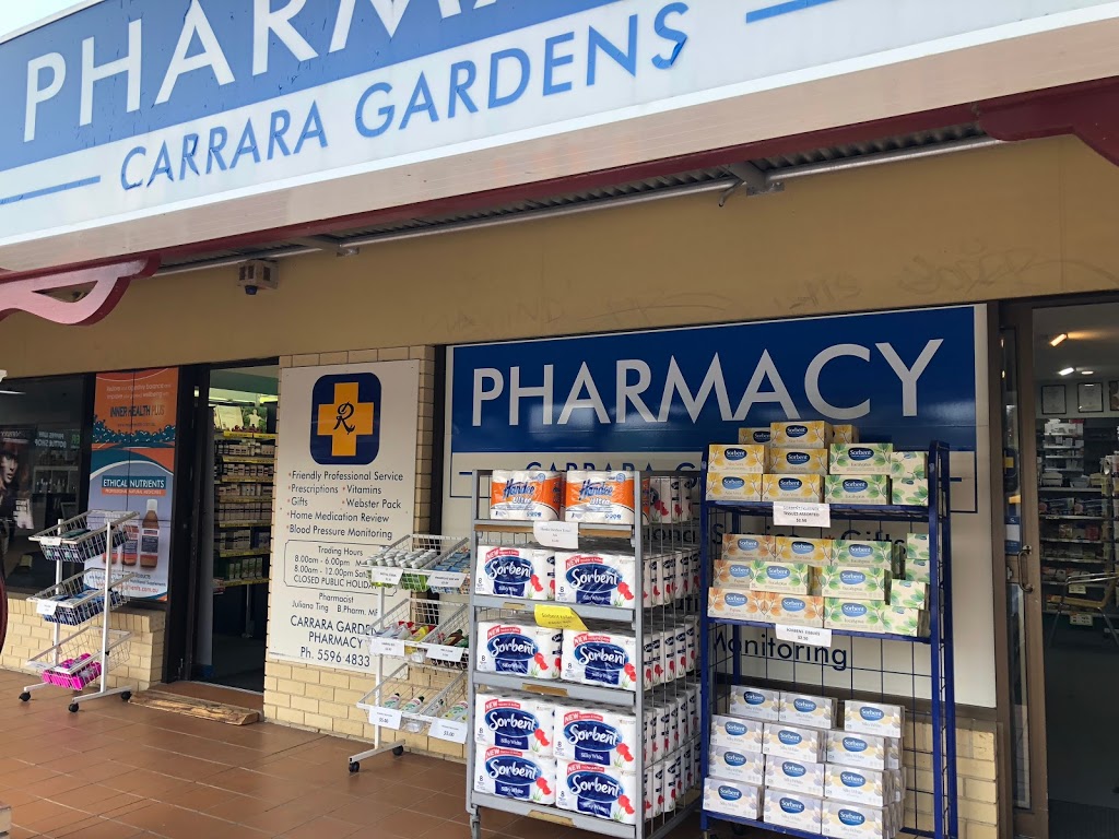 Carrara Gardens Pharmacy | pharmacy | shop3/145 Pappas Way, Carrara QLD 4211, Australia | 0755964833 OR +61 7 5596 4833