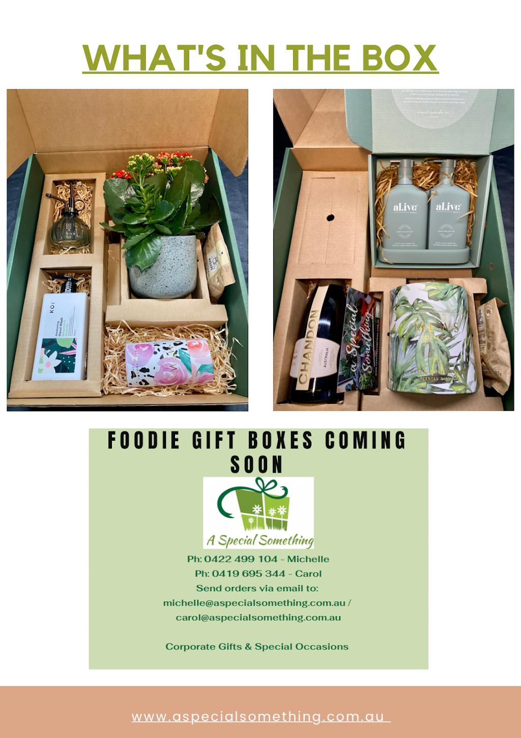 A Special Something | 46 Palm St, Kenmore QLD 4069, Australia | Phone: 0422 499 104