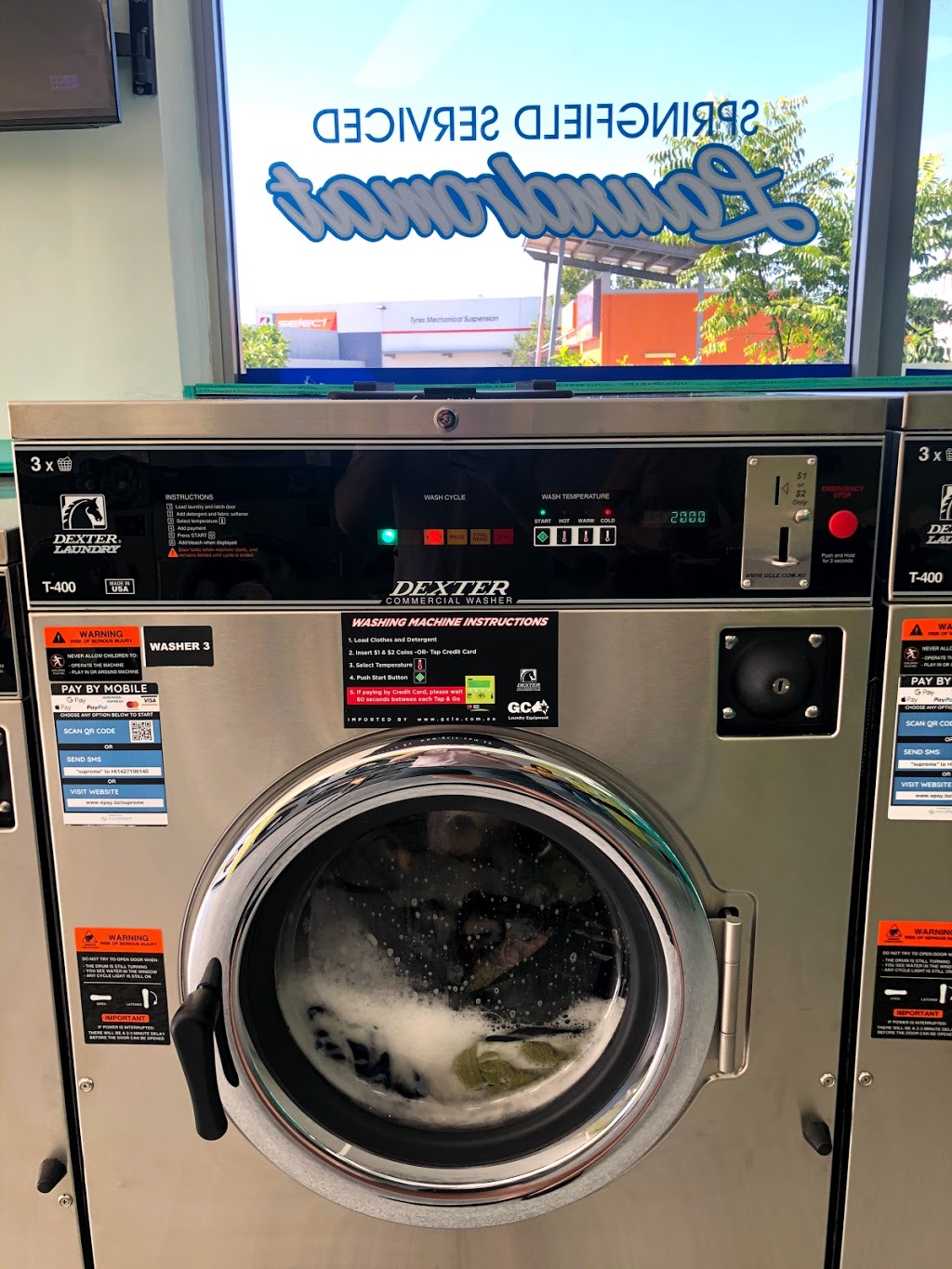 Supreme Laundromats | laundry | 4/28 Commercial Dr, Springfield QLD 4300, Australia | 0491640166 OR +61 491 640 166