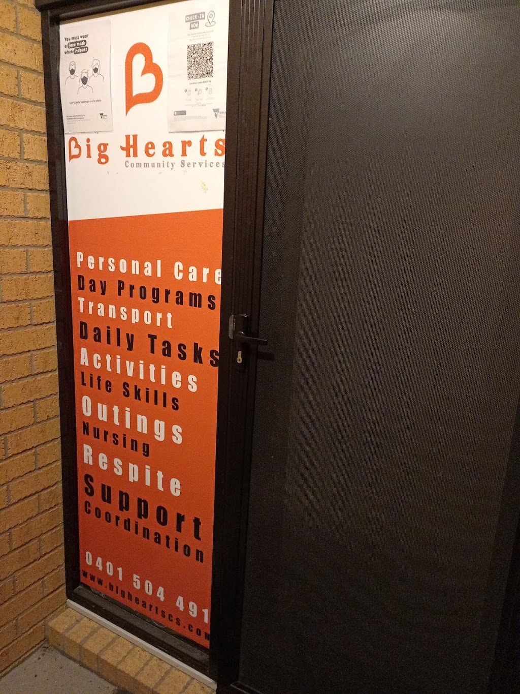 Big Hearts Community Services | 11 Orange St, Kalkallo VIC 3064, Australia | Phone: 0404 084 455