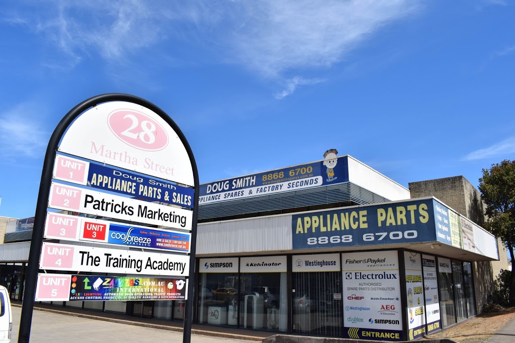 Doug Smith Appliance Spares | 1/28 Martha St, Granville NSW 2142, Australia | Phone: (02) 8868 6700