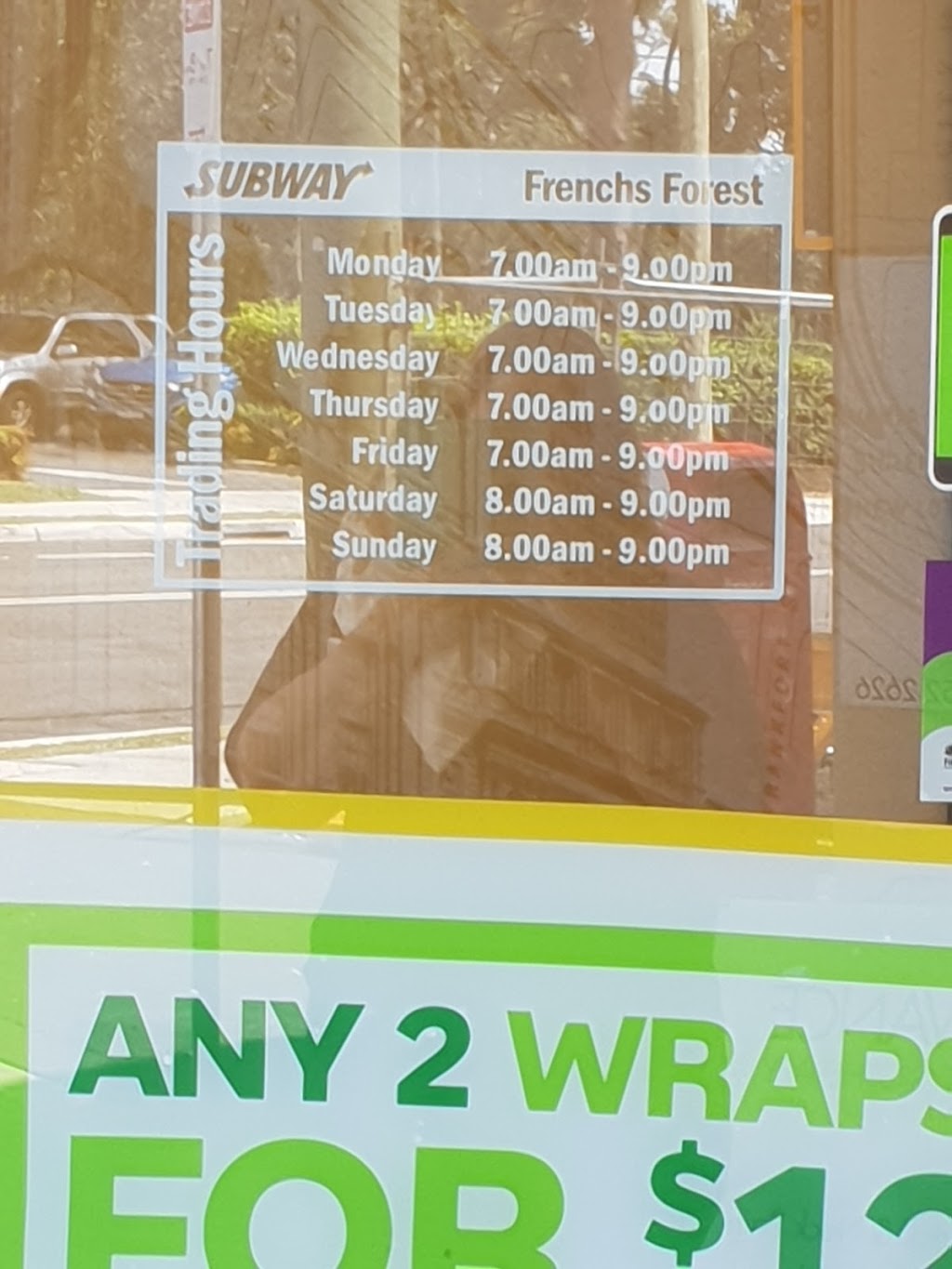 Subway | restaurant | 2/14 Frenchs Forest Rd E, Frenchs Forest NSW 2086, Australia | 0294525939 OR +61 2 9452 5939