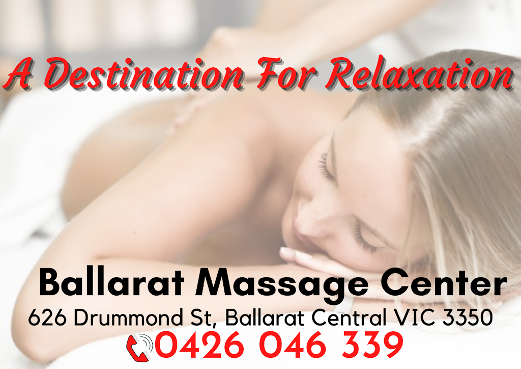 Ballarat Massage Center | spa | 626 Drummond St S, Ballarat Central VIC 3350, Australia | 0426046339 OR +61 426 046 339