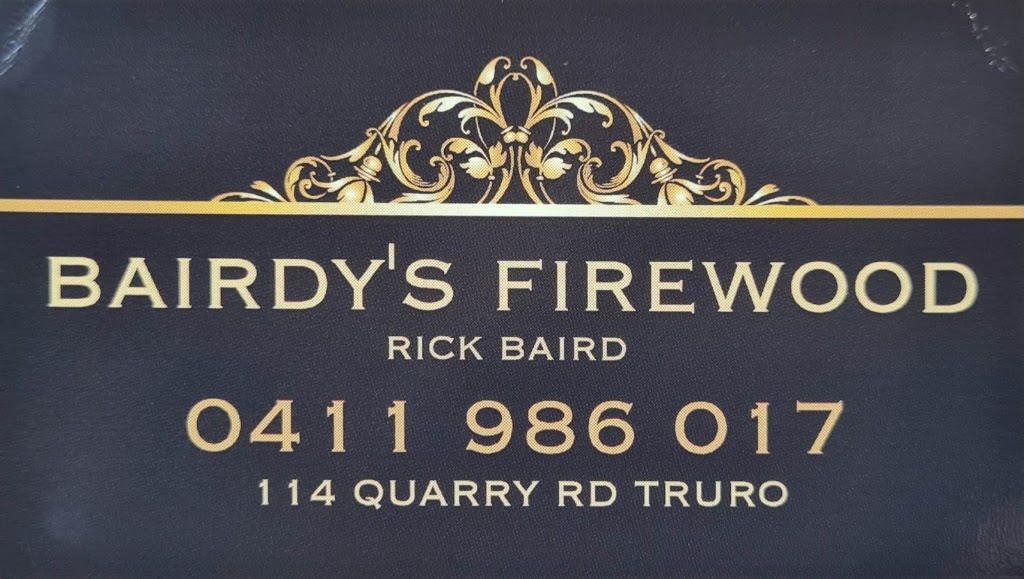 BAIRDYS FIREWOOD | 114 Quarry Rd, Truro SA 5356, Australia | Phone: 0411 986 017