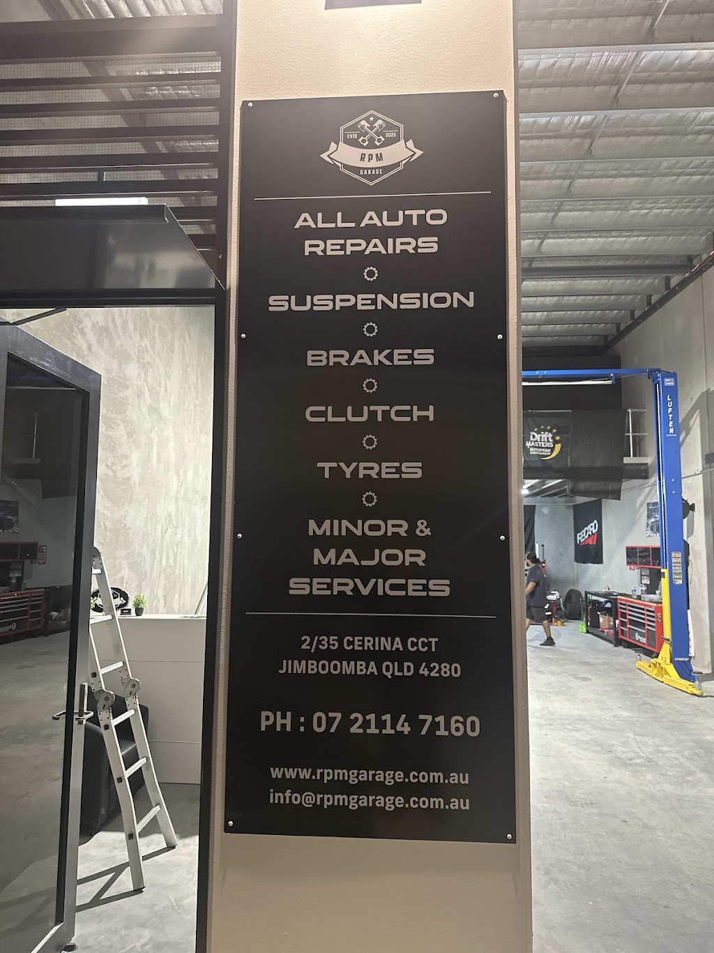 RPM Garage | 35-37 Cerina Cct, Jimboomba QLD 4280, Australia | Phone: (07) 2114 7160