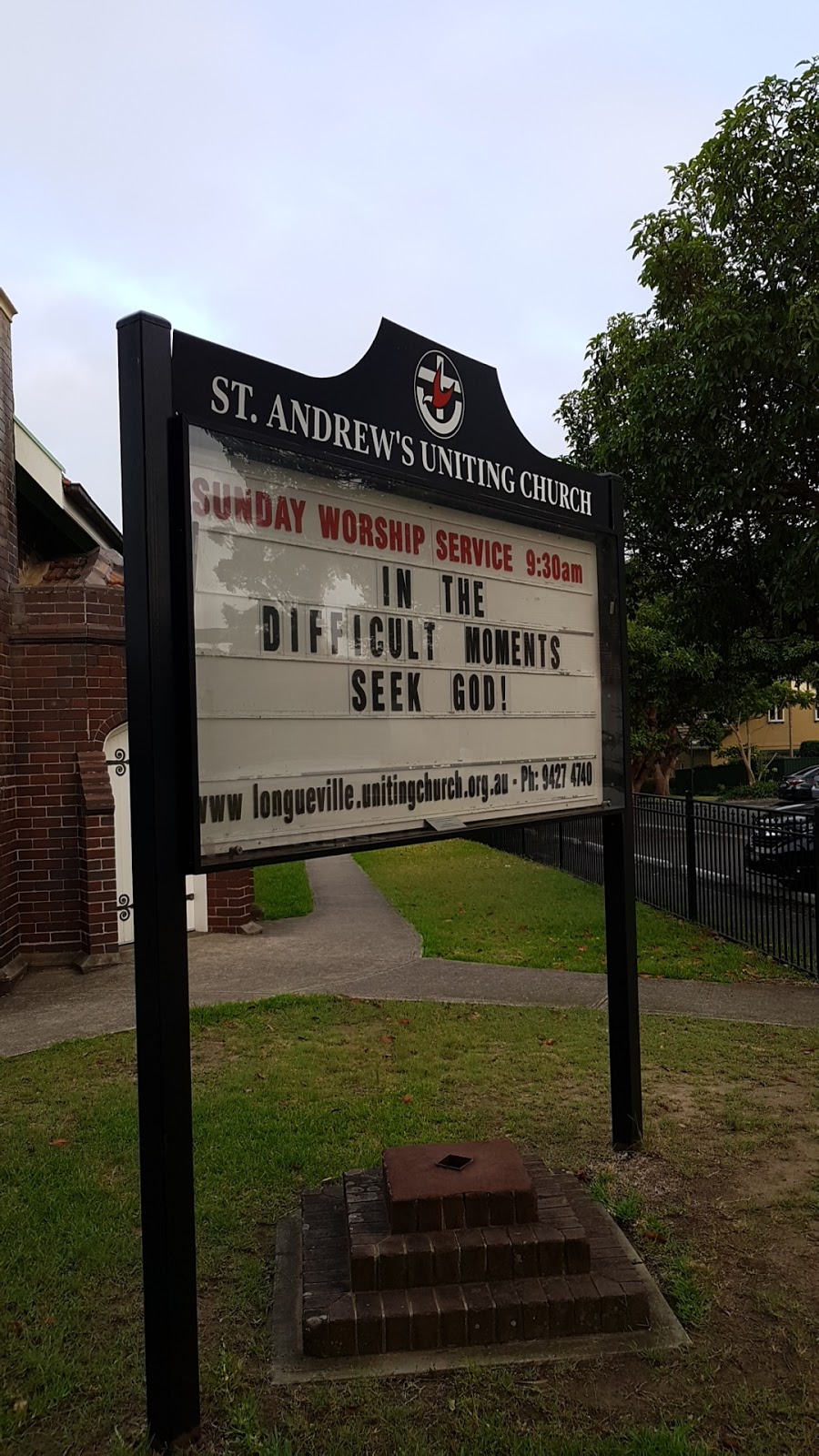 St Andrews Uniting Church | 47A Kenneth St, Longueville NSW 2066, Australia | Phone: (02) 9427 4740