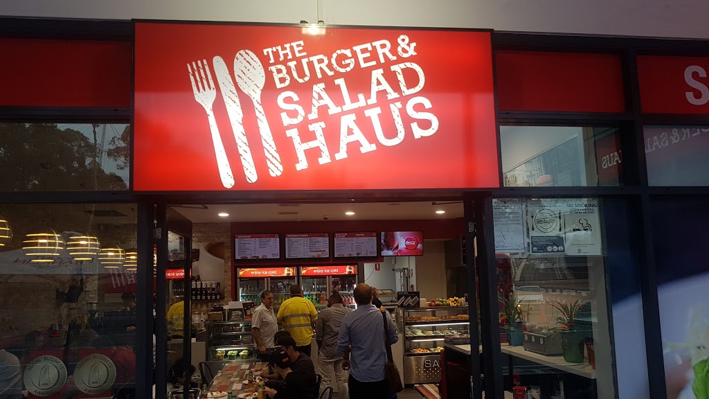 The Burger & Salad Haus | meal takeaway | 8 Edwin Flack Ave, Sydney Olympic Park NSW 2127, Australia | 0296480570 OR +61 2 9648 0570
