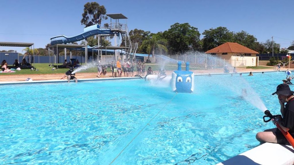 Merredin District Olympic Swimming Pool |  | 1 Throssell Rd, Merredin WA 6415, Australia | 0861401257 OR +61 8 6140 1257