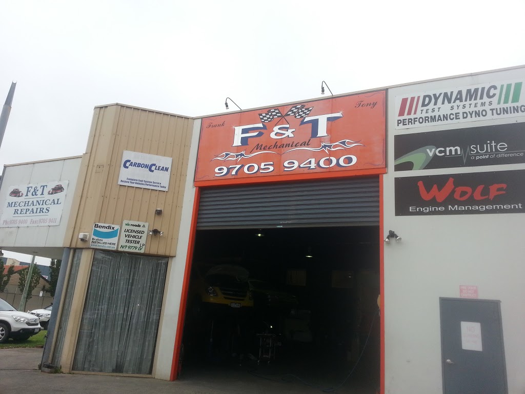 F&T Mechanical Repairs | car repair | 1/54-60 Vesper Dr, Narre Warren VIC 3805, Australia | 0397059400 OR +61 3 9705 9400