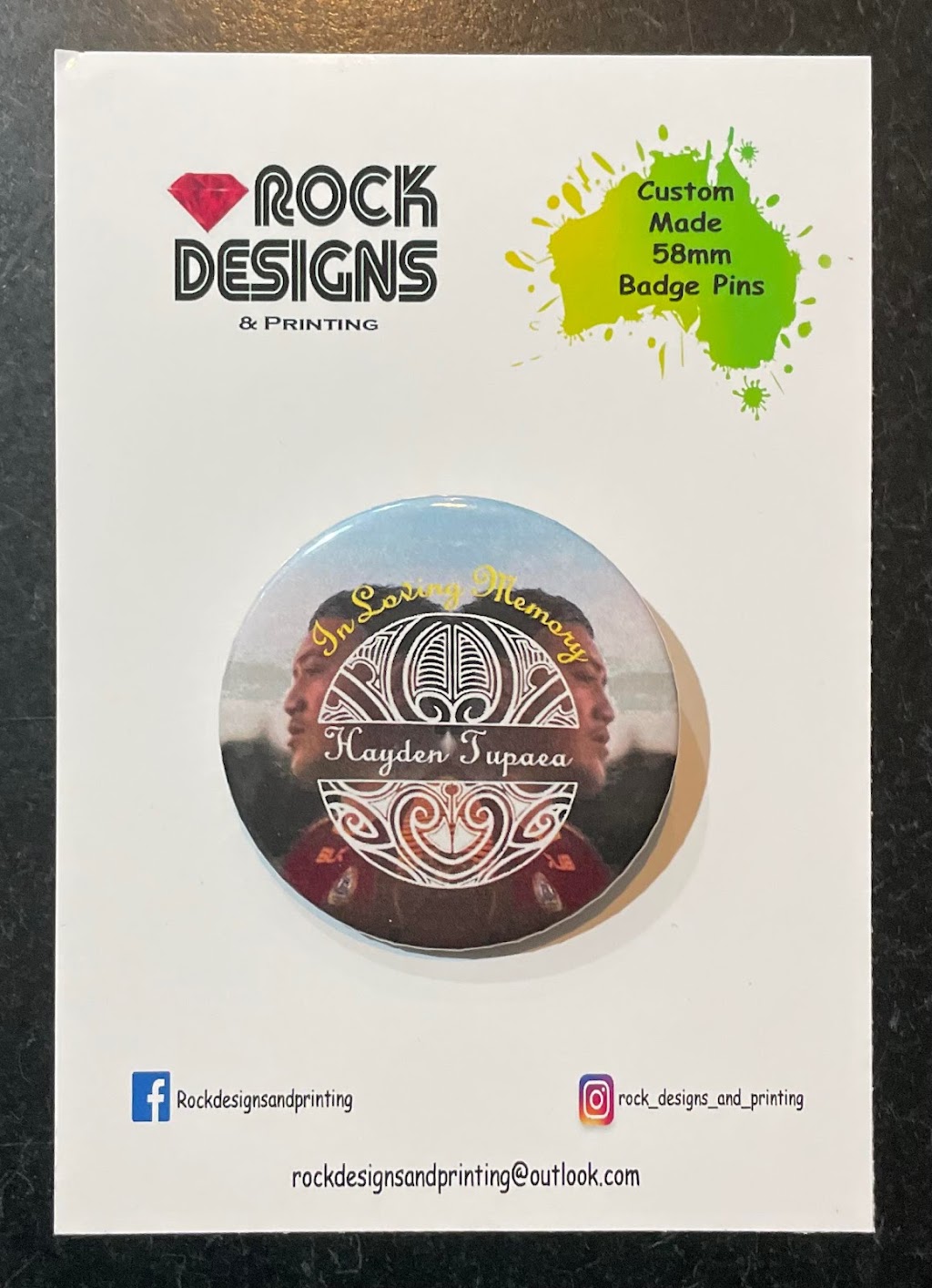 Rock Designs and Printing | 2-6 Silver Wattle Dr, Jimboomba QLD 4280, Australia | Phone: 0439 718 556