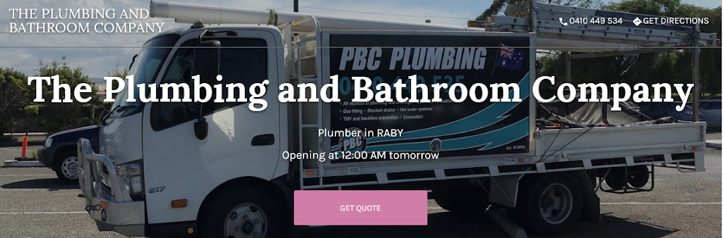 The Plumbing and Bathroom Company | plumber | 54 McDonald St, Raby NSW 2566, Australia | 0410449534 OR +61 410 449 534