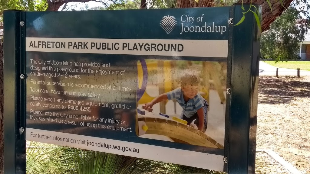 Alfreton Park Playground | park | 15 Alfreton Way, Duncraig WA 6023, Australia