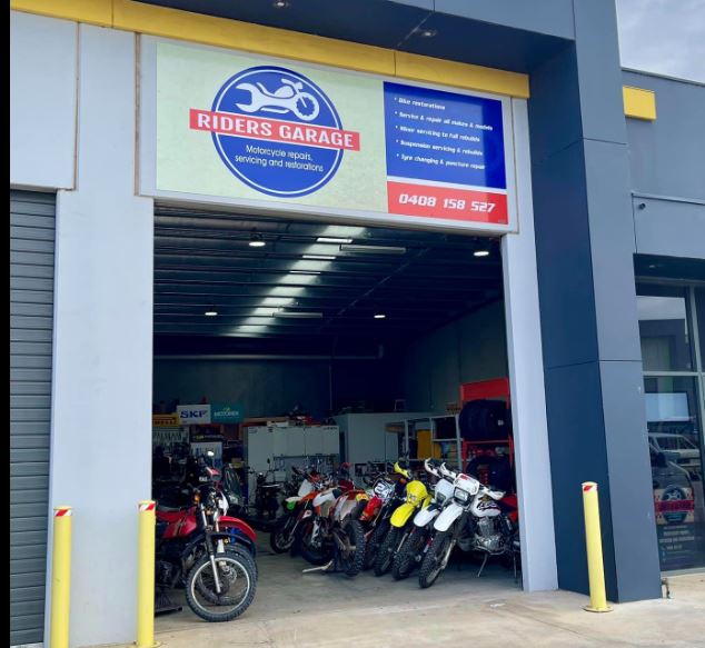Riders Garage | Unit 2/26 Rutherford Ct, Maddingley VIC 3340, Australia | Phone: 0408 158 527