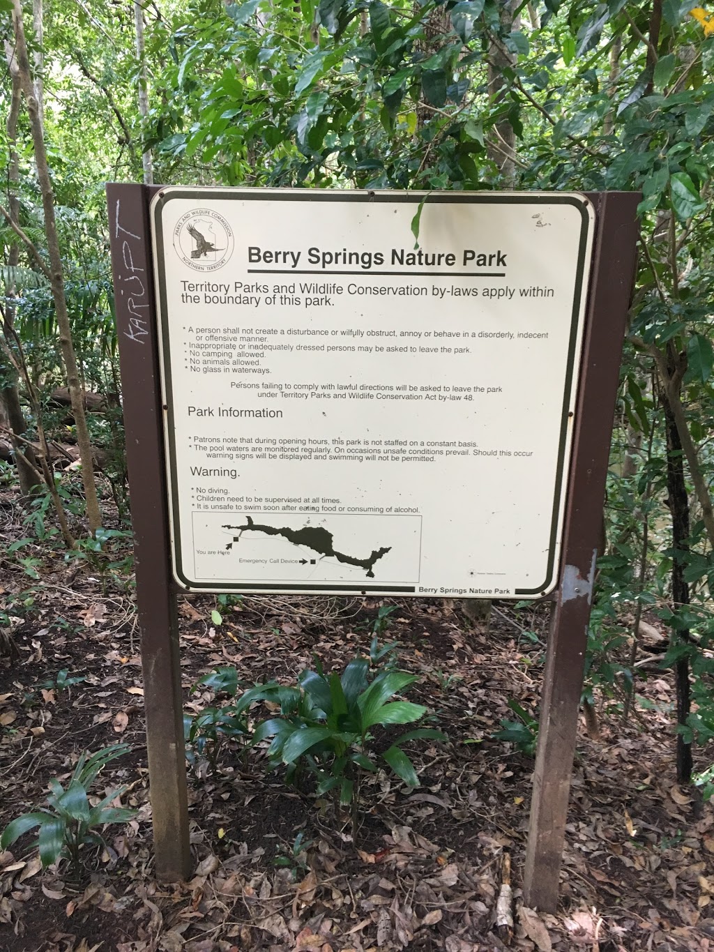 Berry Springs Recreation Reserve | park | Berry Springs NT 0838, Australia | 0889886272 OR +61 8 8988 6272