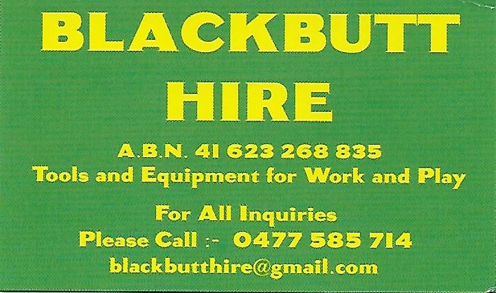 Blackbutt Hire |  | 51 Coulson St, Blackbutt QLD 4314, Australia | 0477585714 OR +61 477 585 714
